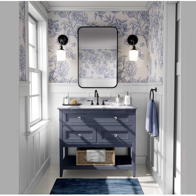 Papel de Parede Vinílico Autoadesivo Floral Contorno Chique Impermeável Branco Removível para Quartos, Locais Alugados e Armários - S4Sassy 63,5 cm (L) × 304,8 cm (C) / Branco - Vinil Liso