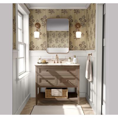 Papel de Parede Vinílico Adesivo Estampa Dália Impermeável Removível Estilo Asiático para Quartos e Salas, Locatários e Armários - S4Sassy 63,5 cm (L) × 304,8 cm (C) / Cinza - Vinil Liso