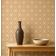 Papel de Parede Estrela Marroquina Moderna Laranja, Vinílico Autoadesivo, Fácil Aplicação para Quarto, Armários e Sala - S4Sassy 63,5 cm (L) × 152,4 cm (C) / Laranja - Vinil Liso