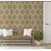 Papel de Parede Vinílico Adesivo Estampa Dália Impermeável Removível Estilo Asiático para Quartos e Salas, Locatários e Armários - S4Sassy 63,5 cm (L) × 152,4 cm (C) / Cinza - Vinil Liso