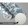 Papel de Parede Vinílico Autoadesivo Estampa Floral Vintage Azul Impermeável Removível Asiático para Quartos, Salas, Armários - S4Sassy 63,5 cm (L) × 152,4 cm (C) / Azul - Vinil Texturizado