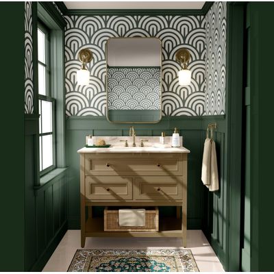 Papel de Parede Vinílico Autoadesivo Geométrico Semicírculo Bege, Fácil DIY para Quarto, Armários e Sala de Estar - S4Sassy 63,5 cm (L) × 152,4 cm (C) / Bege - Vinil Texturizado