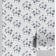 Mini Ilha de Palmeira Papel de Parede Cinza Autoadesivo de Vinil, DIY Fácil para Quarto, Sala, Armários - S4Sassy 63,5 cm (L) × 152,4 cm (C) / Cinza - Vinil Liso
