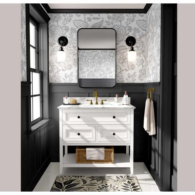 Papel de Parede Vinílico Autoadesivo Floral Esboçado Impermeável e Removível, Estilo Asiático, Quartos, Sala, Armários, Inquilinos - S4Sassy 63,5 cm (L) × 152,4 cm (C) / Cinza - Vinil Liso