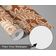 Papel de Parede Vinílico Autoadesivo Botânico de Romã Marrom, Fácil DIY para Quarto Estilo Fazenda, Armários e Ambientes - S4Sassy 63,5 cm (L) × 914,4 cm (C) / Marrom - Vinil Liso