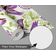Removível Impermeável Inspirado na Natureza Pássaro Azul em Voo e Folhagens Rolo Vinílico Autoadesivo para Paredes e Armários Roxo - S4sassy 63,5 cm (L) × 152,4 cm (C) / Roxo - Vinil Liso