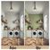Papel de Parede Coração Verde, Vinil Autoadesivo, Aplicação Fácil Faça Você Mesmo Para Quarto Estilo Fazenda, Sala, Armário - S4Sassy 63,5 cm (L) × 152,4 cm (C) / Verde - Vinil Liso