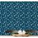 Papel de Parede Vinílico Autoadesivo Mini Palmeira Tropical Impermeável Azul, Removível para Quartos, Salas, Locação e Armários - S4Sassy 63,5 cm (L) × 914,4 cm (C) / Azul - Vinil Texturizado