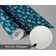 Papel de Parede Vinílico Autoadesivo Mini Palmeira Tropical Impermeável Azul, Removível para Quartos, Salas, Locação e Armários - S4Sassy 63,5 cm (L) × 152,4 cm (C) / Azul - Vinil Texturizado