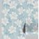 Papel Contact Vinílico Removível À Prova D'Água, Estampa Lily Bloom Inspirada na Natureza para Paredes e Armários, Azul - S4sassy 63,5 cm (L) × 609,6 cm (C) / Azul - Vinil Liso