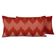Capa Retangular Impermeável para Almofada Lombar em Poliéster, Uso Interno/Externo para Móveis de Pátio - Vargottam 30,48 Cm × 50,8 Cm / Vermelho