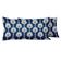 Capa para Almofada Lombar Retangular de Poliéster, Impermeável para Uso Interno/Externo em Móveis de Pátio - Vargottam 30,48 Cm × 60,96 Cm / Azul