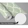 Papel de Parede Vinílico Autoadesivo Folha Leque Chic Impermeável Verde, Revestimento Removível para Quartos, Salas e Armários - S4Sassy 63,5 cm (L) × 609,6 cm (C) / Verde - Vinil Liso