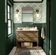 Papel de Parede Vinílico Autoadesivo Folha Leque Chic Impermeável Verde, Revestimento Removível para Quartos, Salas e Armários - S4Sassy 63,5 cm (L) × 914,4 cm (C) / Verde - Vinil Liso