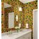 Adesivo Removível Estilo Asiático, Papel Contact Floral Amarelo, Rolo Vinílico Autoadesivo para Parede e Cômoda - S4Sassy 63,5 cm (L) × 304,8 cm (C) / Amarelo - Vinil Liso