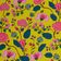 Adesivo Removível Estilo Asiático, Papel Contact Floral Amarelo, Rolo Vinílico Autoadesivo para Parede e Cômoda - S4Sassy 63,5 cm (L) × 609,6 cm (C) / Amarelo - Vinil Liso