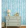 Papel de Parede Estilo Esboço de Árvore Moderna, Azul, Vinil Autoadesivo, Aplicação Fácil para Quarto, Armários, Salas - S4Sassy 63,5 cm (L) × 152,4 cm (C) / Azul - Vinil Texturizado