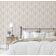 Papel de Parede Contorno Floral Bege, Vinil Autoadesivo Decorativo, Instalação Fácil Faça-Você-Mesmo para Quarto e Sala - S4Sassy 63,5 cm (L) × 914,4 cm (C) / Bege - Vinil Texturizado