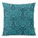Capa de Almofada Decorativa Estampada com Tema Azul - Vargottam 50,8 Cm × 50,8 Cm – Quadrado / Azul