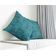 Capa de Almofada Decorativa Estampada com Tema Azul - Vargottam 60,96 Cm × 60,96 Cm – Retangular / Azul