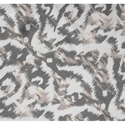 Toalha de Mesa Impermeável para Uso Interno e Externo, Pátio, Primavera/Verão, Mesa de Quintal/Churrascos/Piquenique - Vargottam 147,32 Cm × 147,32 Cm – Quadrado Com Furo Para Guarda-Sol / Cinza