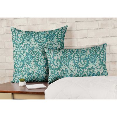 Capas Decorativas para Travesseiro e Almofada Estampadas Tema Azul - Vargottam 60,96 Cm × 60,96 Cm – Retangular / Azul