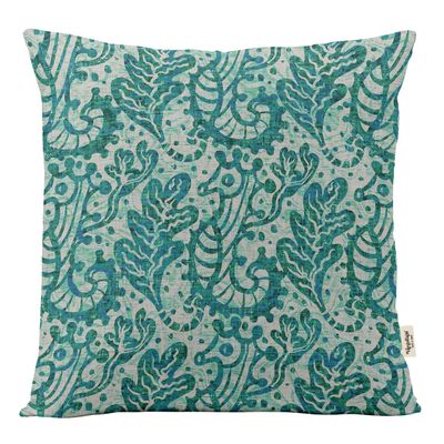 Capas Decorativas para Travesseiro e Almofada Estampadas Tema Azul - Vargottam 60,96 Cm × 60,96 Cm – Retangular / Azul