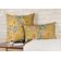 Capas de Almofada Estampadas Amarelas de Luxo, Capas de Almofada Decorativas, Capa para Almofada de Sofá - Vargottam 60,96 Cm × 60,96 Cm – Retangular / Amarelo