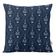 Capas de Almofada Luxuosas Estampadas Tema Azul Capas Decorativas de Travesseiro - Vargottam 60,96 Cm × 60,96 Cm – Retangular / Azul