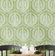 Papel de Parede Vintage com Árvore de Cipreste Verde, Vinil Autoadesivo, Aplicação DIY para Quarto Fazenda, Armários e Ambientes - S4Sassy 63,5 cm (L) × 609,6 cm (C) / Verde - Vinil Liso