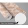 Papel de Parede Vinílico Autoadesivo Removível, Botânica Chic, Bege Impermeável, para Quartos, Salas, Locação e Armários - S4Sassy 63,5 cm (L) × 914,4 cm (C) / Bege - Vinil Liso