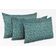 Capas de Almofada Decorativas com Estampa Azul - Vargottam 30,48 Cm × 60,96 Cm – Retangular / Azul