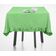 Toalha de Mesa Redonda de Algodão Lisa com Babados para Cozinha e Sala de Jantar, Verde - Vargottam 137,16 Cm × 274,32 Cm – Retangular / Verde