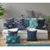 Capas de Almofada Decorativas Estampadas Tema Azul de Luxo - Vargottam 30,48 Cm × 50,8 Cm – Retangular / Azul