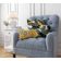 Capas de Almofada Estampadas Amarelas de Luxo, Capas de Almofada Decorativas, Capa para Almofada de Sofá - Vargottam 30,48 Cm × 60,96 Cm – Retangular / Amarelo