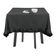 Toalha de Mesa Redonda com Babado para Cozinha e Jantar, Capa Decorativa em Algodão Lisa, Cinza - Vargottam 137,16 Cm × 203,2 Cm – Retangular / Cinza