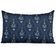 Capas de Almofada Luxuosas Estampadas Tema Azul Capas Decorativas de Travesseiro - Vargottam 30,48 Cm × 60,96 Cm – Retangular / Azul