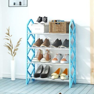 Sapateira 8 Pares Com 4 Prateleiras Organizador Para Sala E Quarto