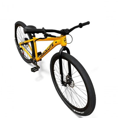 Bicicleta aro29 Absolute Nero 5 Freeride K7 Single Freio Hidraulico Shimano Garfo Rigido Amarelo