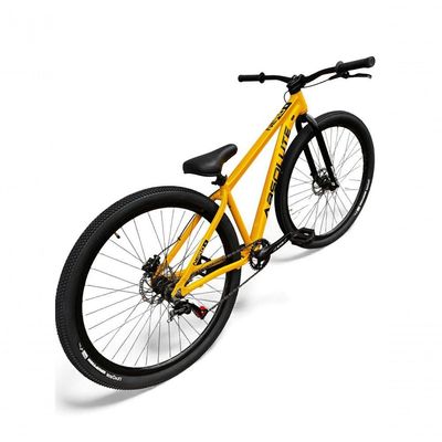 Bicicleta aro29 Absolute Nero 5 Freeride K7 Single Freio Hidraulico Shimano Garfo Rigido Amarelo