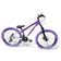Bicicleta aro26 Vikingx Tuff Freeride 21v aroVmaxx FreioDisco Garfo Suspensão Pneu Flame RoxoBranco