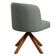 Kit 04 Cadeiras De Jantar Cléo Base Giromad Linho Verde - Nexta Casa