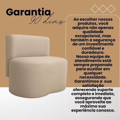 Puff Feijão Curvo Orgânico Redondo Com Encosto Sala Resistente Confortável Suede Cinza Chumbo