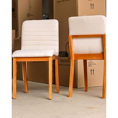 Cadeiras Para Mesa De Jantar Estofada - Petra - Art Salas