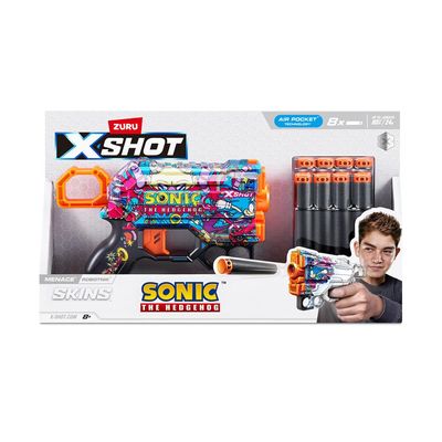 Lançador de dardos X-Shot, Skins Menace Sonic, Robotnik
