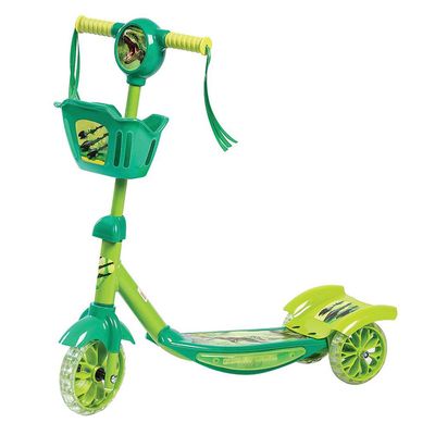 Patinete 3 Rodas c/ Cesta Verde CV192314