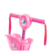 Patinete 3 Rodas c/ Cesta Rosa CV192317