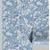 Revestimento Autoadesivo Removível Floral de Jardim Manual, Mural Estilo Asiático Azul para Banheiro, Lavanderia e Armário - S4Sassy 63,5 cm (L) × 304,8 cm (C) / Azul - Vinil Liso