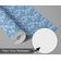 Papel de Parede Étnico Folha Paisley Azul Autoadesivo, Decoração DIY Fácil para Quarto Estilo Fazenda, Sala, Armários - S4Sassy 63,5 cm (L) × 609,6 cm (C) / Azul - Vinil Liso