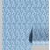 Papel de Parede Étnico Folha Paisley Azul Autoadesivo, Decoração DIY Fácil para Quarto Estilo Fazenda, Sala, Armários - S4Sassy 63,5 cm (L) × 609,6 cm (C) / Azul - Vinil Liso